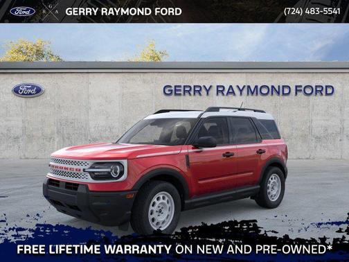 Ruby Red Metallic Tinted Clearcoat 2026 Ford Bronco Sport Heritage