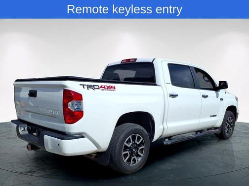 Super White 2018 Toyota Tundra Limited