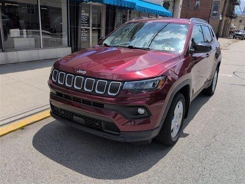 Velvet Red Pearlcoat 2022 Jeep Compass Latitude