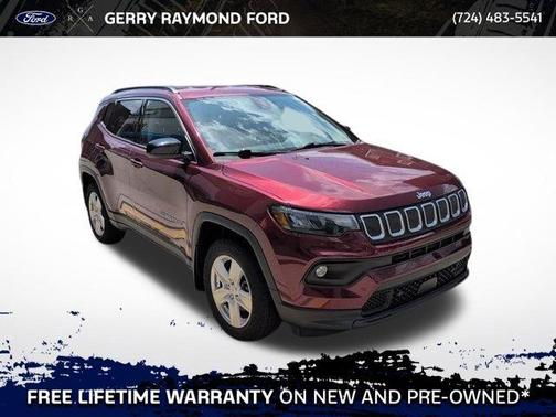 Velvet Red Pearlcoat 2022 Jeep Compass Latitude