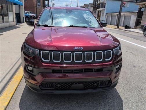 Velvet Red Pearlcoat 2022 Jeep Compass Latitude