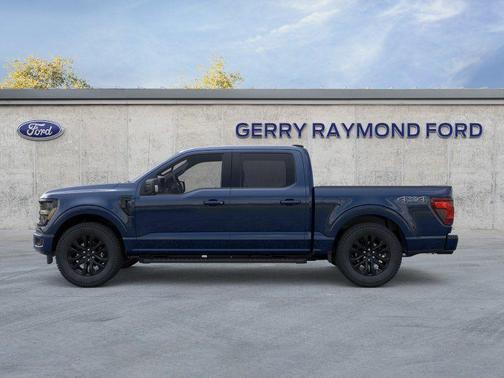 Antimatter Blue Metallic 2025 Ford F-150 XLT