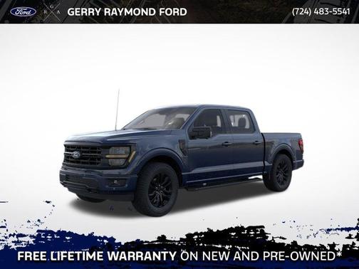 Antimatter Blue Metallic 2025 Ford F-150 XLT