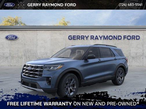 Vapor Blue Metallic 2026 Ford Explorer Active