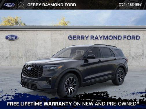 Agate Black Metallic 2026 Ford Explorer ST-Line