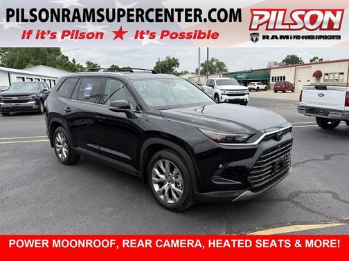 Midnight Black Metallic 2024 Toyota Grand Highlander Limited