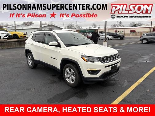 White Clearcoat 2018 Jeep Compass Latitude
