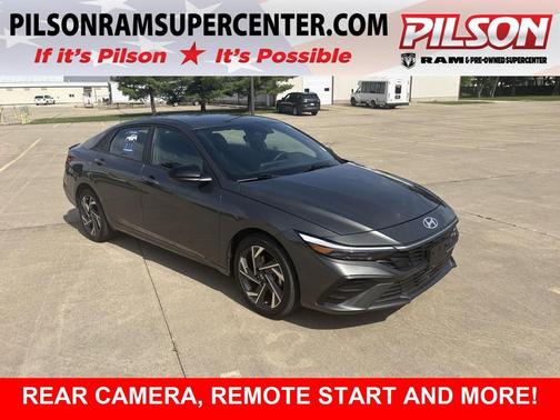 Amazon Gray 2025 Hyundai ELANTRA Sport