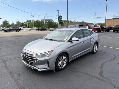 Stellar Silver 2020 Hyundai ELANTRA SEL