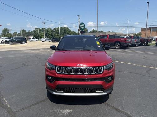 Red Hot Pearlcoat 2025 Jeep Compass Limited