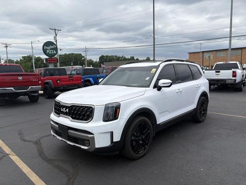 Glacial White Pearl 2023 Kia Telluride SX Prestige X-Line