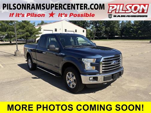 BLUE 2015 Ford F-150 XLT
