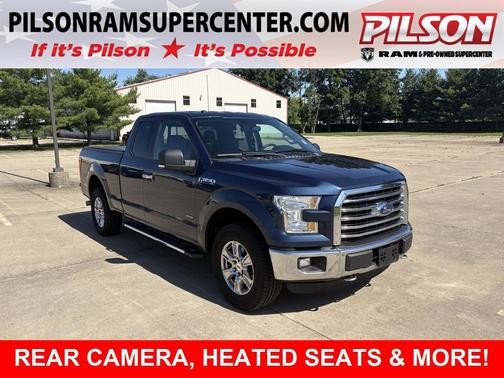 BLUE 2015 Ford F-150 XLT