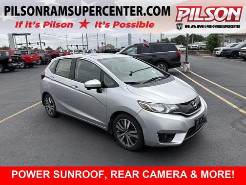 Alabaster Silver Metallic 2016 Honda Fit EX