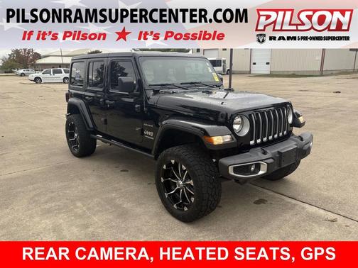Black Clearcoat 2021 Jeep Wrangler Unlimited Sahara