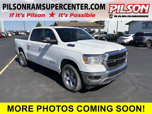 Bright White Clearcoat 2021 RAM 1500 Big Horn/Lone Star