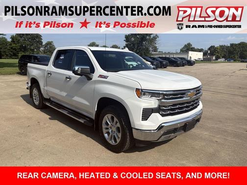 Summit White 2024 Chevrolet Silverado 1500 LTZ