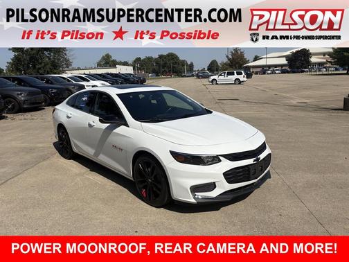 Summit White 2018 Chevrolet Malibu LT