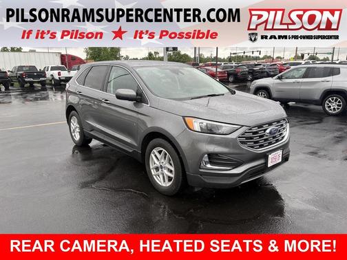 Carbonized Gray 2022 Ford Edge SEL