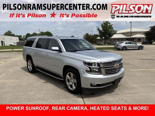 Silver Ice Metallic 2020 Chevrolet Suburban Premier