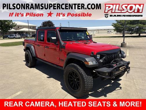 Firecracker Red Clearcoat 2021 Jeep Gladiator Sport S