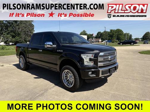 Tuxedo Black Metallic 2015 Ford F-150 Platinum