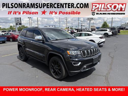 Diamond Black Crystal Pearlcoat 2021 Jeep Grand Cherokee Limited