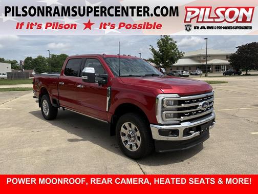 Rapid Red Metallic Tinted Clearcoat 2024 Ford F-250 Lariat