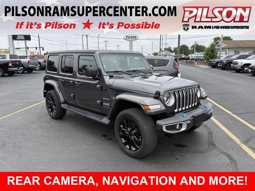 Granite Crystal Metallic Clearcoat 2023 Jeep Wrangler 4xe Sahara