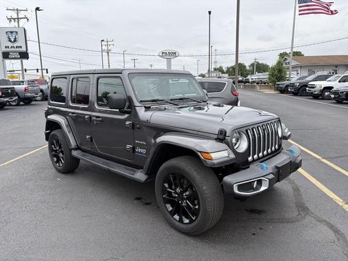 Granite Crystal Metallic Clearcoat 2023 Jeep Wrangler 4xe Sahara