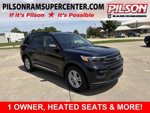 Agate Black Metallic 2024 Ford Explorer XLT