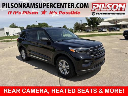 Agate Black Metallic 2024 Ford Explorer XLT