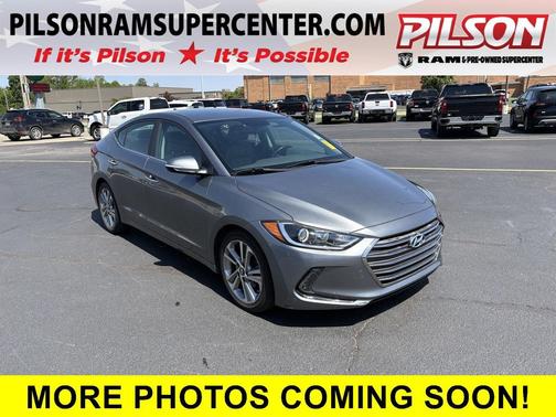 Galactic Gray 2017 Hyundai ELANTRA Limited