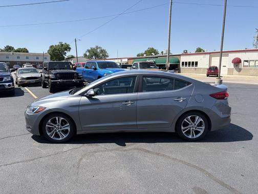 Galactic Gray 2017 Hyundai ELANTRA Limited