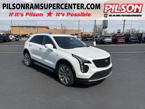 Crystal White Tricoat 2023 Cadillac XT4 Premium Luxury