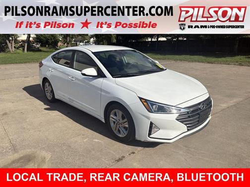 Quartz White Pearl 2020 Hyundai ELANTRA SEL