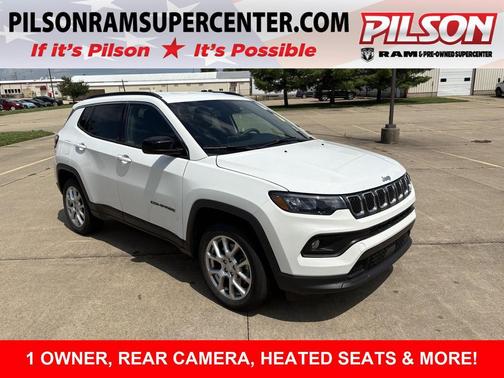 Bright White Clearcoat 2023 Jeep Compass Latitude Lux