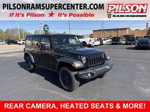Black Clearcoat 2022 Jeep Wrangler Willys