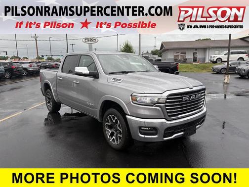 Billet Silver Metallic Clearcoat 2025 RAM 1500 Laramie