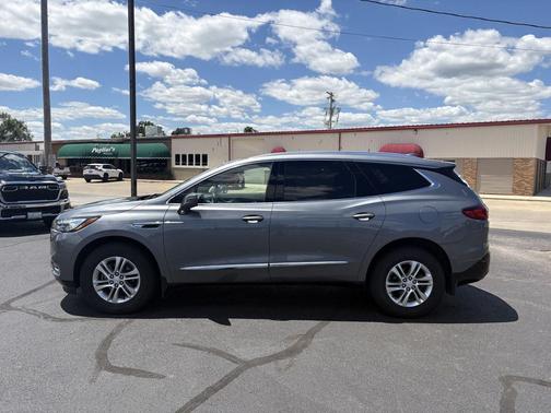 Satin Steel Metallic 2018 Buick Enclave Premium