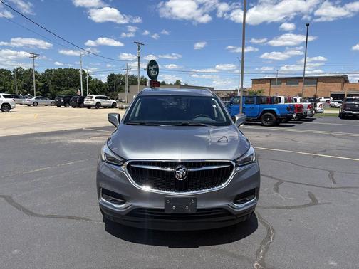 Satin Steel Metallic 2018 Buick Enclave Premium
