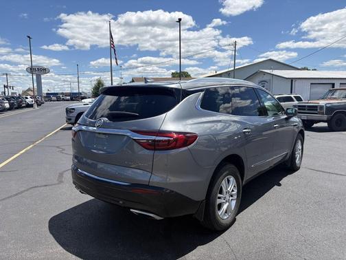 Satin Steel Metallic 2018 Buick Enclave Premium