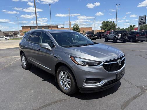 Satin Steel Metallic 2018 Buick Enclave Premium