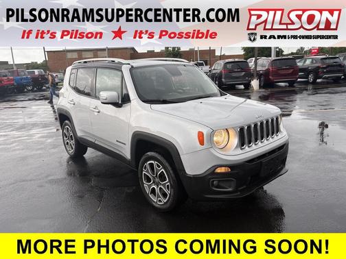 Glacier Metallic 2017 Jeep Renegade Limited
