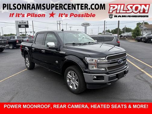 Agate Black Metallic 2019 Ford F-150 King Ranch