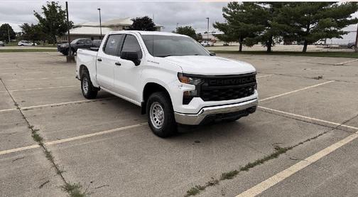 Summit White 2023 Chevrolet Silverado 1500 WT