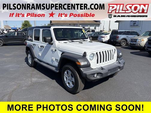 Bright White Clearcoat 2019 Jeep Wrangler Unlimited Sport