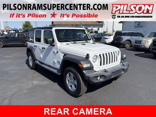 Bright White Clearcoat 2019 Jeep Wrangler Unlimited Sport