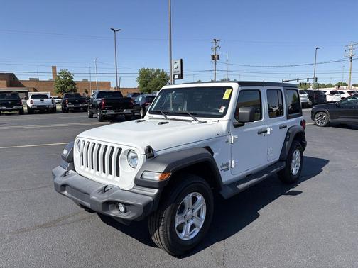 Bright White Clearcoat 2019 Jeep Wrangler Unlimited Sport