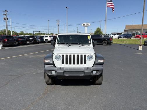 Bright White Clearcoat 2019 Jeep Wrangler Unlimited Sport